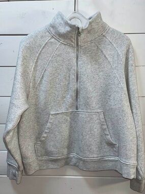 DANSKIN Grey Half-Zip Pullover XXL